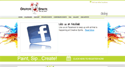 Desktop Screenshot of creativespiritsokoboji.com